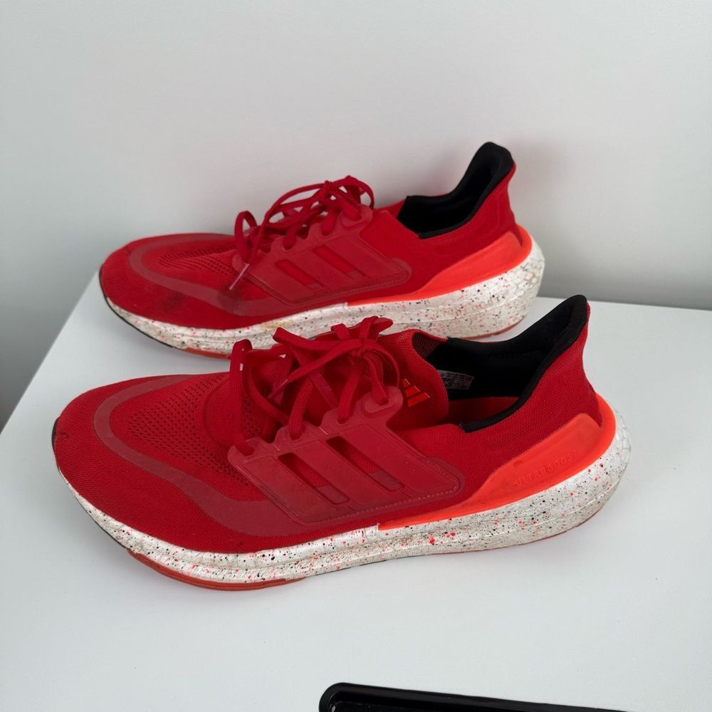 adidas Ultra Boost Light Better Scarlet Solar Red Men's Size 15